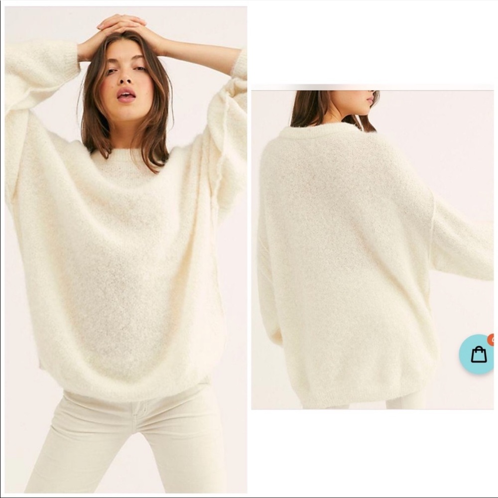 Free People Angelic Alpaca Pullover S